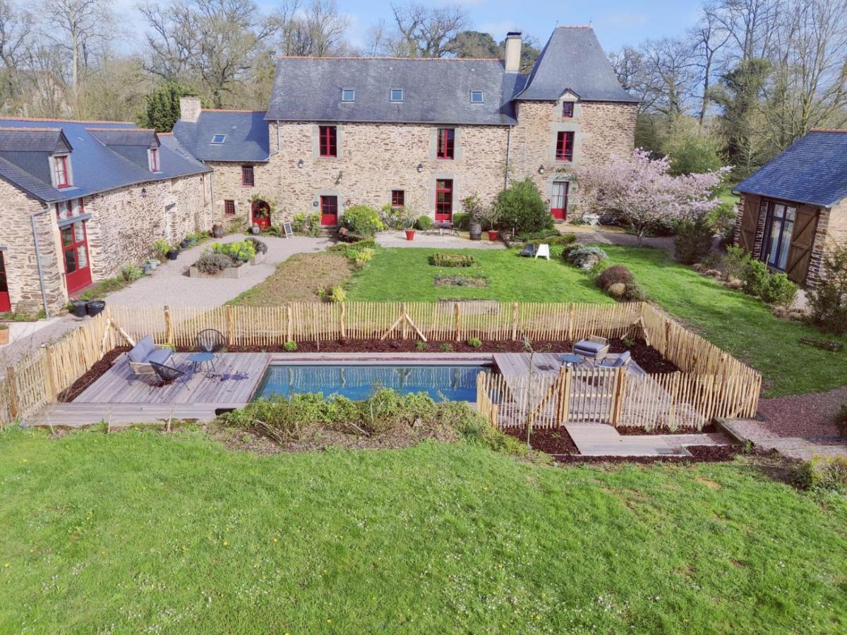Manoir Le Courtillon Le Pont Rean Eksteriør billede